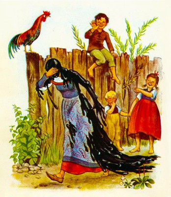 Mother Hulda (Grimm's Fairy Tale) - 4