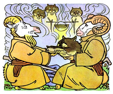 The Goat and the Ram (ukrainian folk tale) - 6