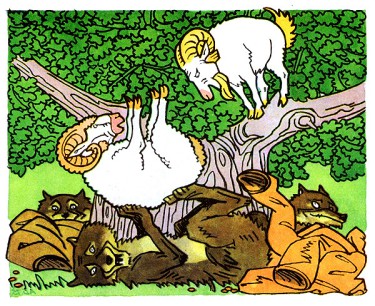 The Goat and the Ram (ukrainian folk tale) - 8