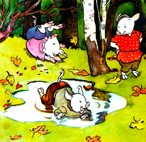The Story of the Three Little Pigs (English Folk Tale)